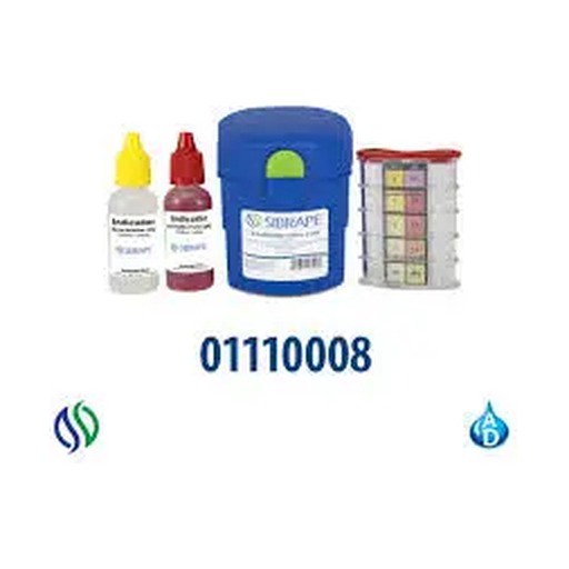 [203500 / 01110008] Cl and pH test kit, Sibrape
