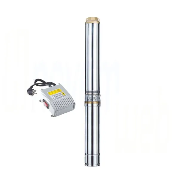 BOMBA PP4" COMP SERIE ARENKA 2HP 40GPM 7ET, C/ CONTROL 220V