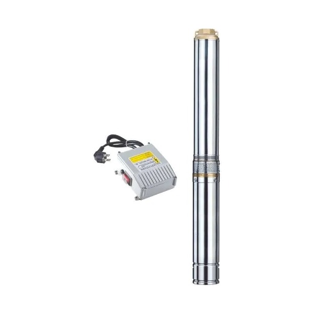Bomba PP4" comp serie Arenka 2 HP 40 GPM 7ET, c/ control 220 V