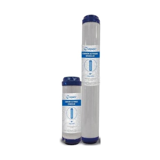 Granular carbon cartridge GAC10" 2.5" x 10"