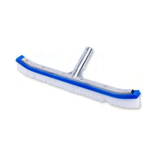 [202513 / 90126] Cepillo de cerdas nylon 18" con mango de acero - Aquex