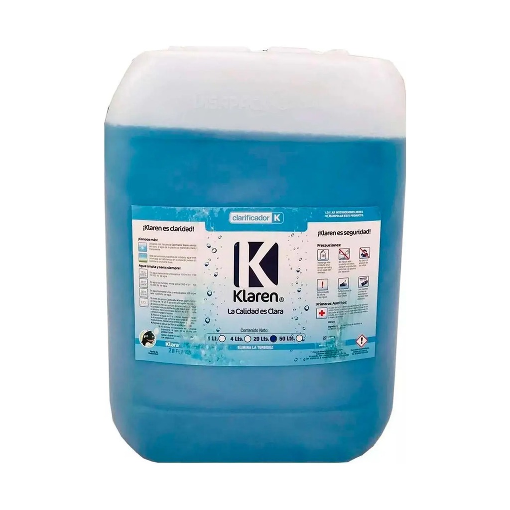 [404044] Clarificador Klaren envase de 20 L