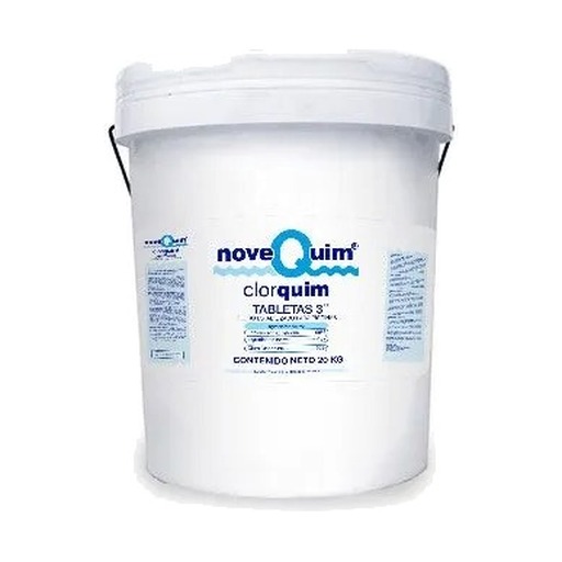 [407034 / QT3E-0020-NQ] Trichlor tablet 3" Clorquim 20 kg
