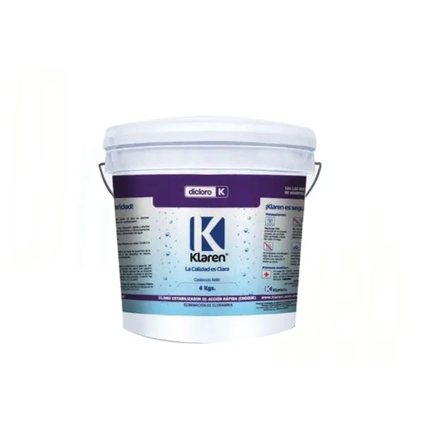 [404011 / QDIE-0004-KL] DICLORO KLAREN ENVASE DE 4 KG