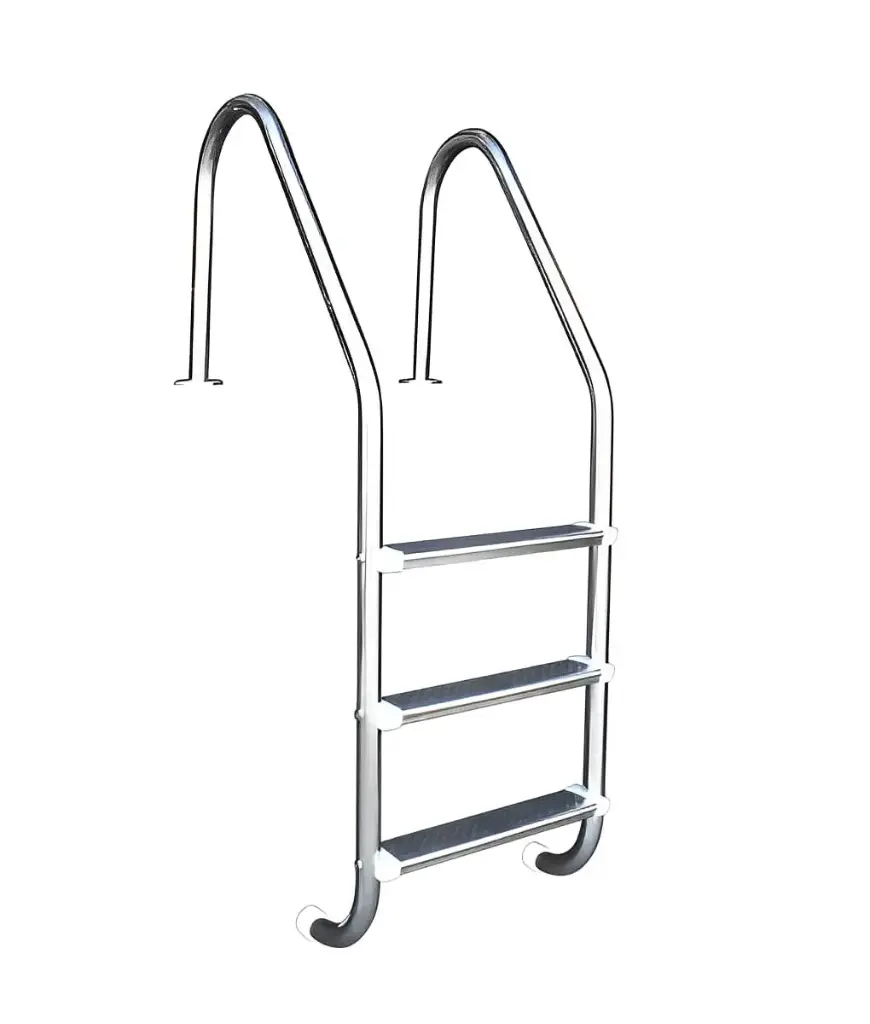 ESCALERA 3 PELDAÑOS SLIM, ACERO INOX