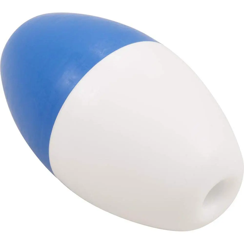 [205502 / R181086] FLOTADOR 5"X 9" AZUL Y BLANCO PARA CUERDA DE ¾", PENTAIR