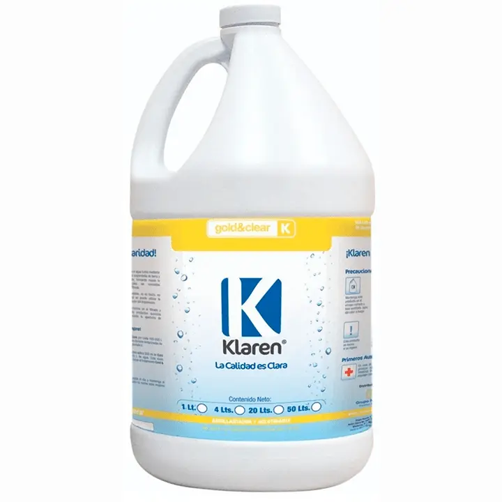 [404041] GOLD & CLEAR KLAREN ENVASE DE 4LT