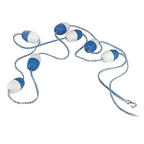 LINEA DE SEGURIDAD CON 9 FLOTADORES 3" X  5", PENTAIR