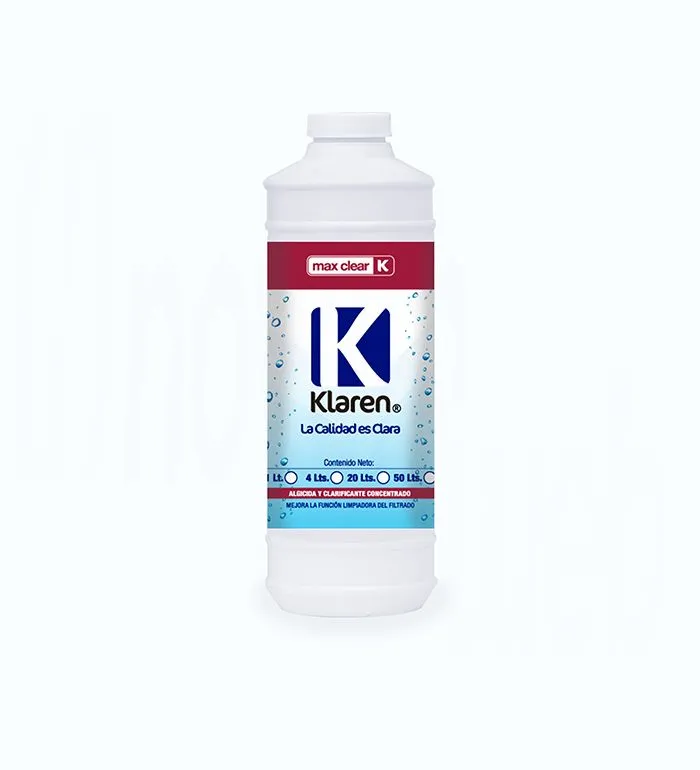 [404053 / 404053V] MAX CLEAR KLAREN ENVASE DE 1LT