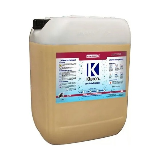 Max Clear Klaren envase de 20 L