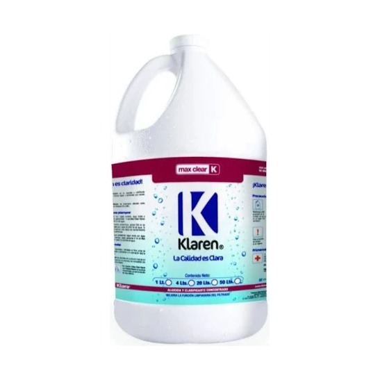 Max Clear Klaren envase de 4 L