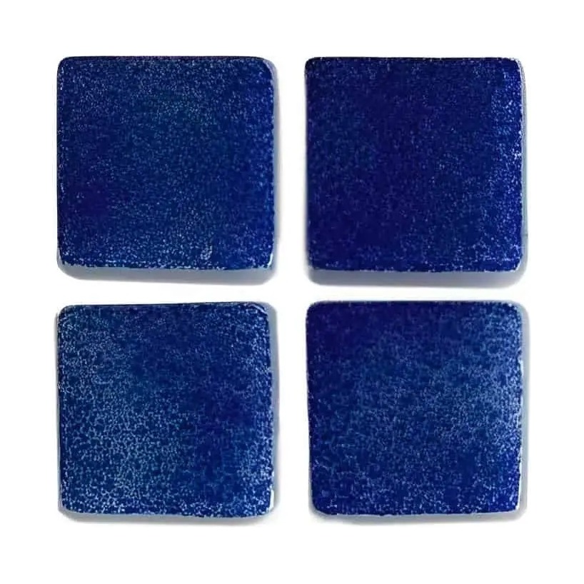 Euro Diamond mosaic tile, dark blue