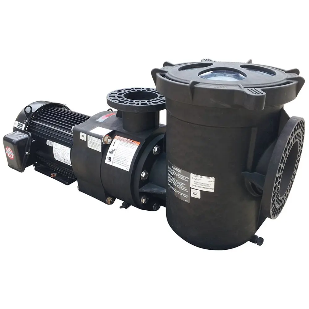 MOTOBOMBA EQ 10 HP, PISCINA,C/TRAMPA 3F 6" X 4", PENTAIR