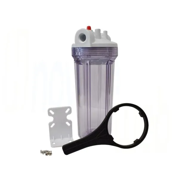 PORTA CARTUCHO CLARO #10 EN 1/2", CON PURGADOR