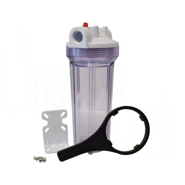 PORTA CARTUCHO CLARO #10 EN 3/4", CON PURGADOR