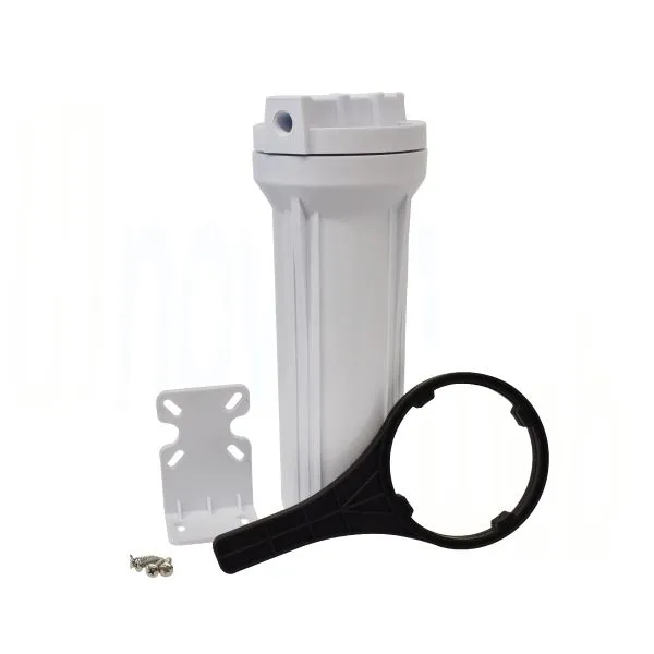 PORTACARTUCHO BLANCO # 10 EN 1/4", SIN PURGADOR