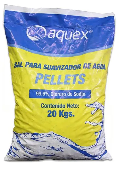 SAL EN PELLETS AQUEX 20 KGS.