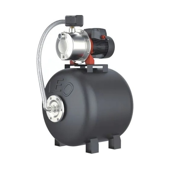[AJM45SLA5/50CTT] Leo assembled pressure system with 0.6 HP jet pump and 50 L tank