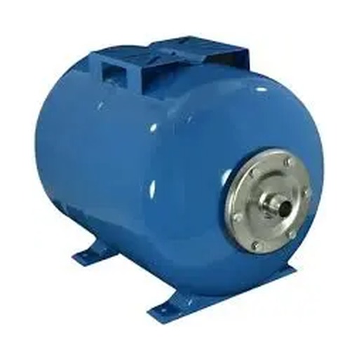 Aquex pressure tank 24 L, horizontal with stand