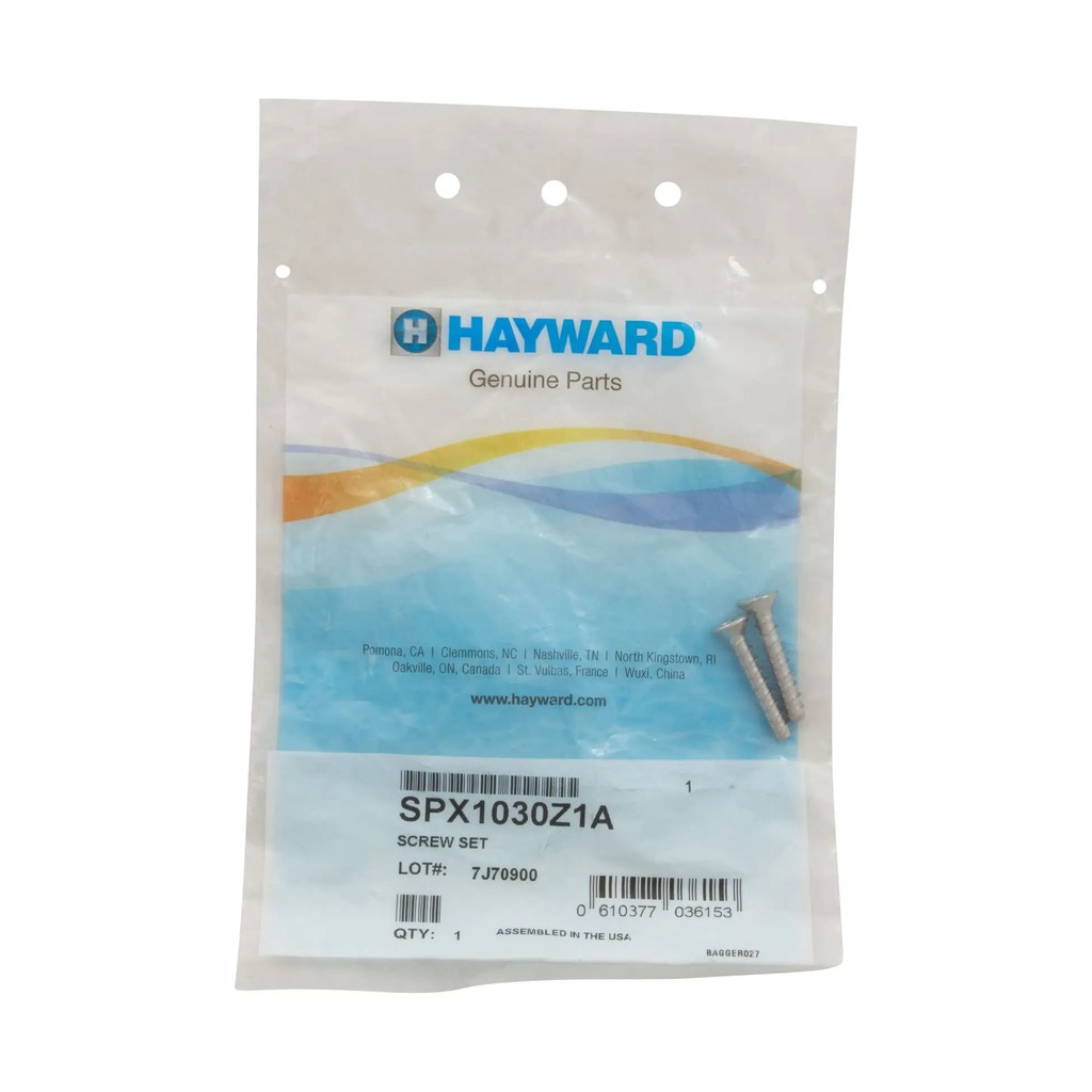 [920654 / SPX1030Z1A] Drain screws (pair), Hayward