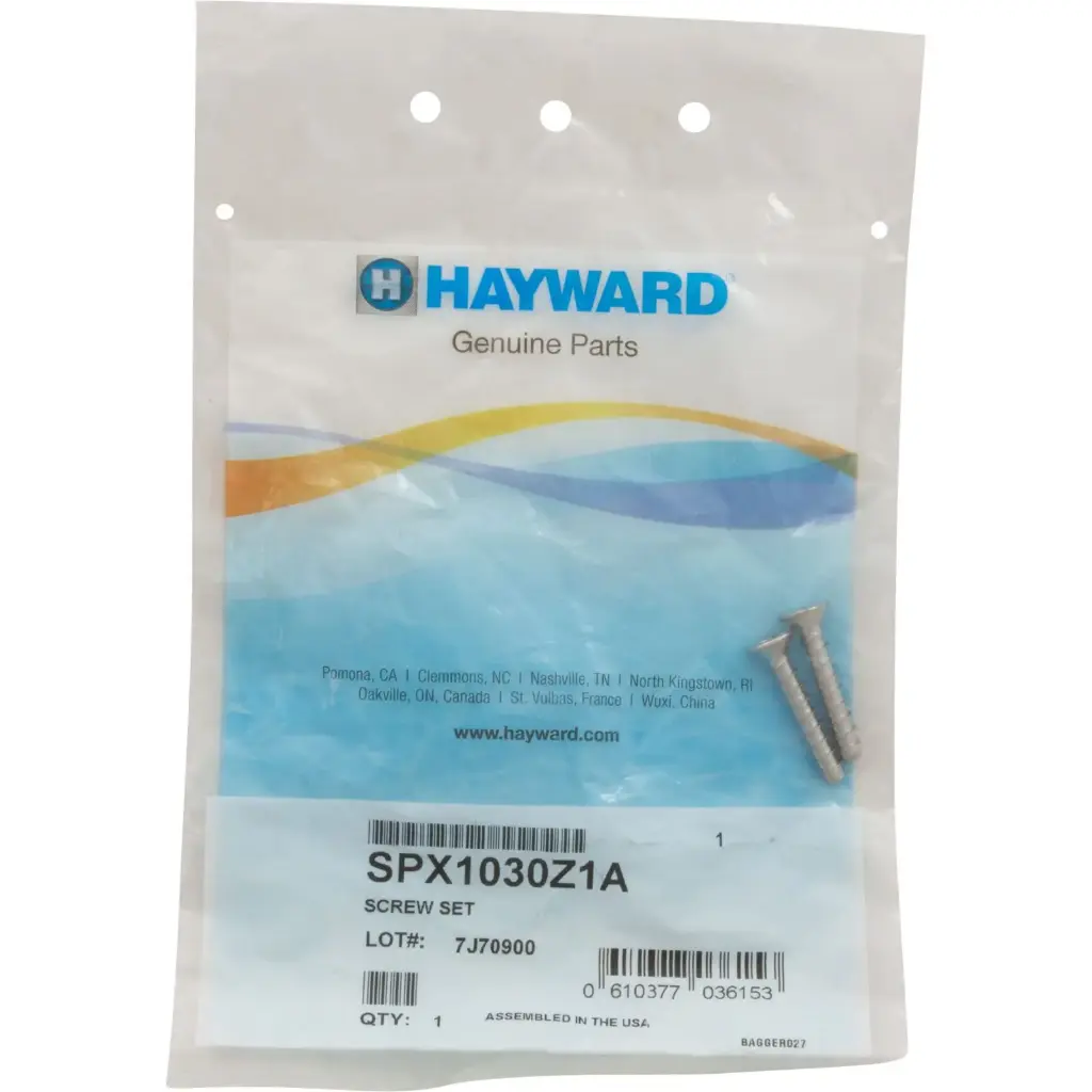 [920654 / SPX1030Z1A] TORNILLOS PARA DREN PAR, HAYWARD
