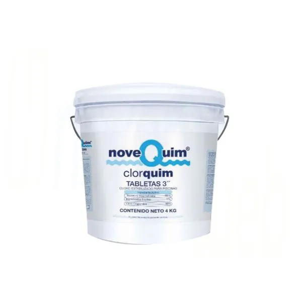[407032 / QT3E-0004-NQ] TRICLORO TABLETAS 3" CLORQUIM 4 KG