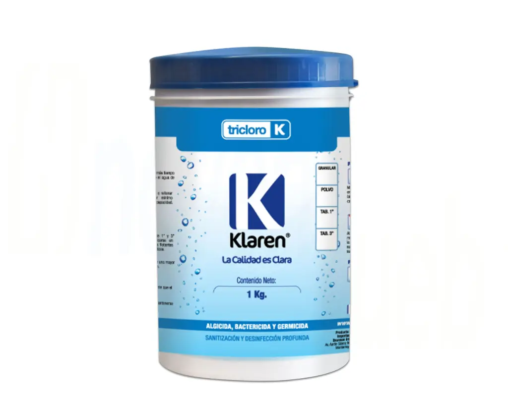 [402020 / QTGE-0001-KL] TRICLORO GRANULAR ENVASE DE 1 KG.