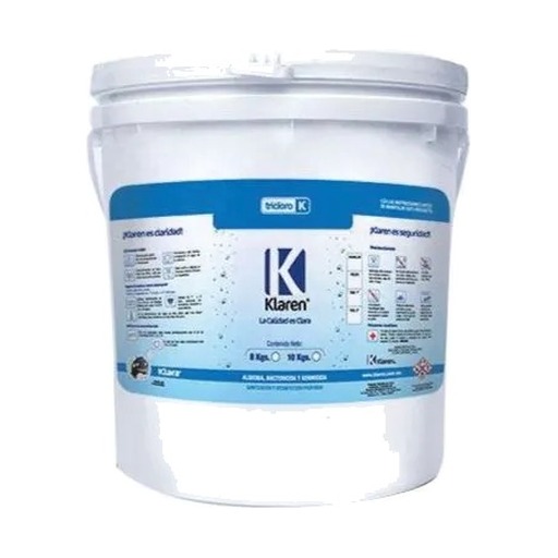 [402022 / QTGE-0010-KL] Tricloro granular Klaren envase 10 kg