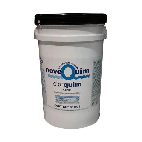 Tricloro polvo Novequim envase de 50 kg