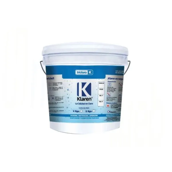 [402031 / QTPE-0005-KL] TRICLORO GRANULADO KLAREN ENVASE DE 5 KG
