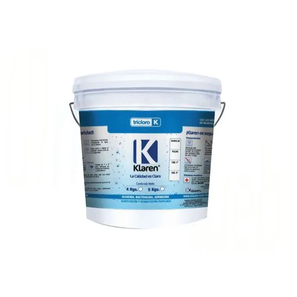 [403051 / QT3E-0004-KL] TRICLORO TABLETA 3" KLAREN ENVASE DE 4 KG