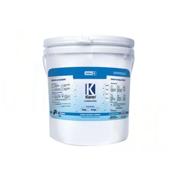 [403052 / QT3E-0008-KL] TRICLORO TABLETA 3" KLAREN ENVASE DE 8 KG