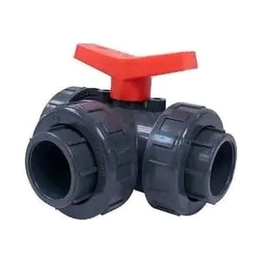 [560221 / 2510066] Válvula bola 3 vías EPDM lisa 2"