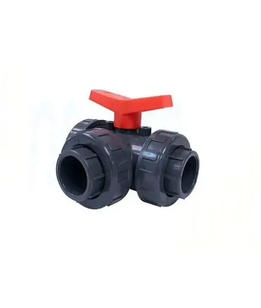 [560221 / 2510066] VALVULA BOLA 3 VIAS EPDM LISA 2"