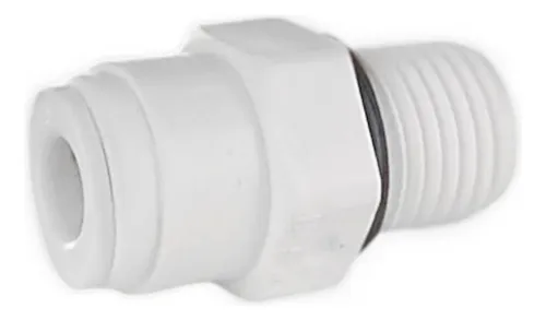[HDF-MC0404] CONECTOR MACHO HYDROFIT 1/4" TUBO X 1/4" ROSCA NPTF