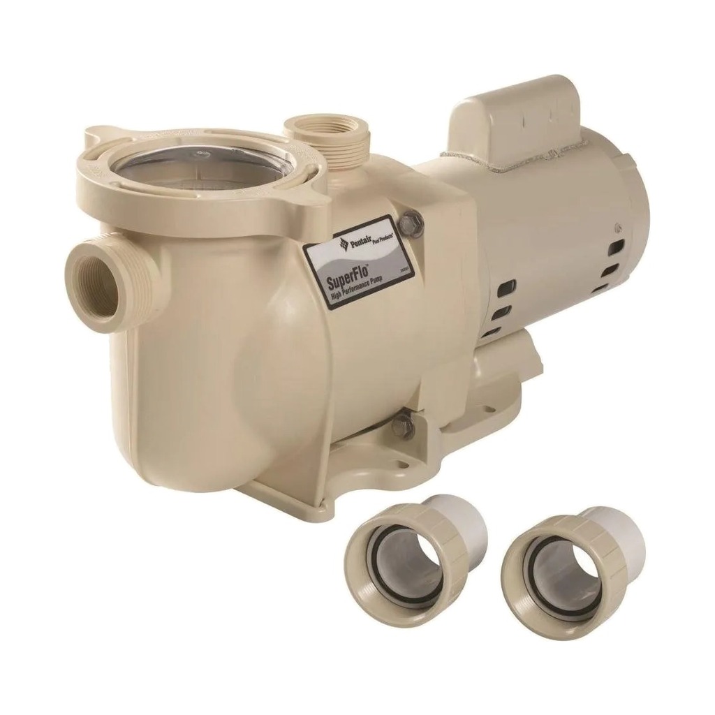 [111283 / 348144] SuperFlo pool pump, 1 HP 115/230 V, Pentair