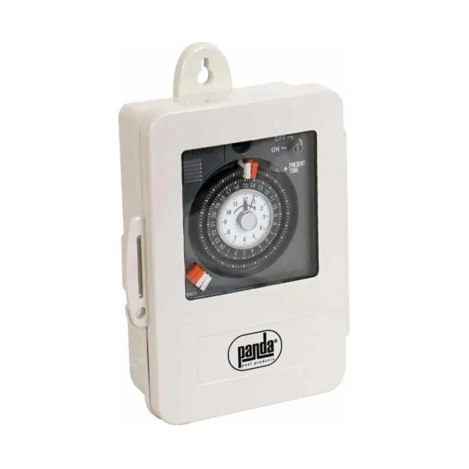 [KROSS-TM-VD-12A-G] Dual-voltage mechanical timer 110/220 V