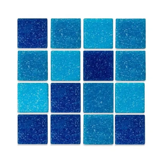 MOSAICO MIX PROFUNDO CON BASE EN PAPEL 2X2