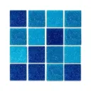 MOSAICO MIX PROFUNDO CON BASE EN PAPEL 2X2
