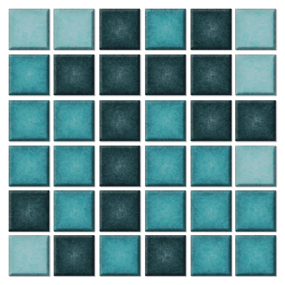 [MOSAIKV-A2063-PV2] MOSAICO VERDE CON BASE EN PAPEL 2X2