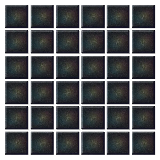 [MOSAIKV-W1048-PV2] MOSAICO NEGRO CON BASE EN PAPEL 2X2