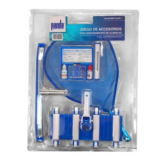 [PA-KIT/MTTO-5P-1] KIT DE MANTENIMIENTO PARA PISCINAS #1, 5 PIEZAS, PANDA