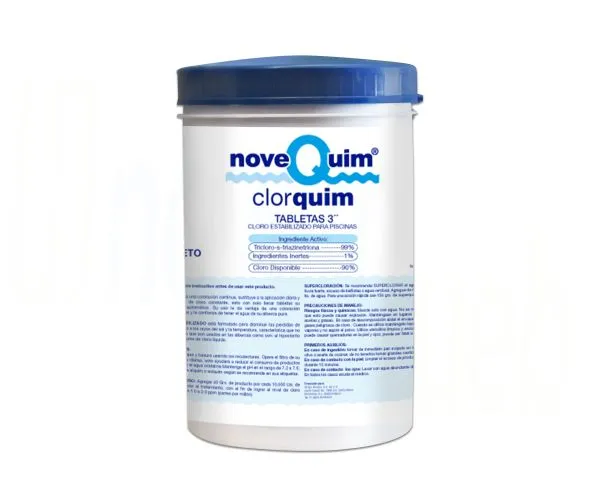 [407031 / QT3E-0001-NQ] TRICLORO TABLETAS 3" CLORQUIM 1 KG