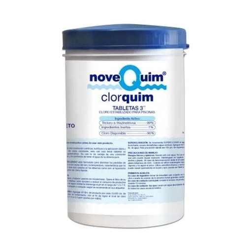 [407031 / QT3E-0001-NQ] Trichlor 3" tablets Clorquim 1 kg