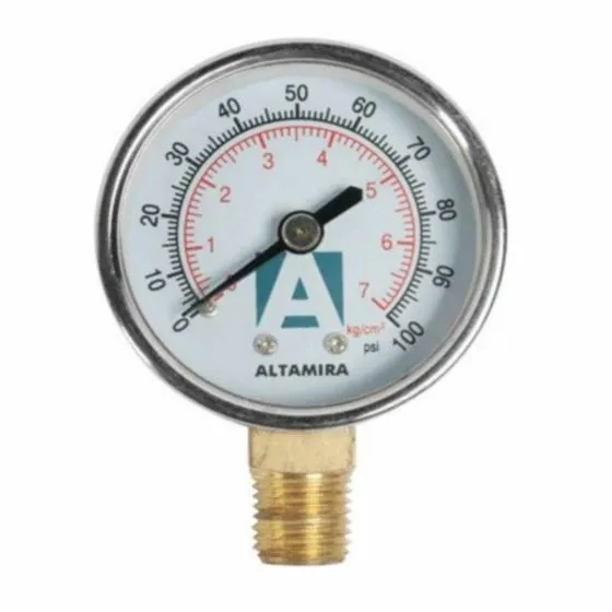 MANOMETRO SECO ALTAMIRA 2" (0-100 PSI)