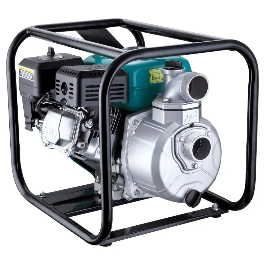 [LGP20C] MOTOBOMBA A GASOLINA LEO 6.5 HP, 2X2 ALUMINIO, 4 TIEMPOS