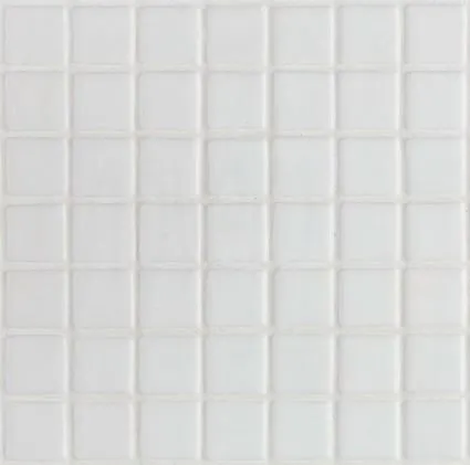 MOSAICO EZARRI BLANCO LISO 2545-A 2.5 X 2.5 MT²