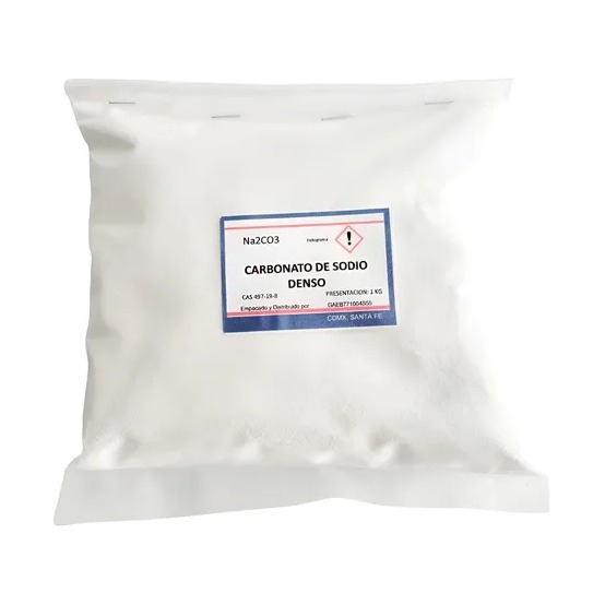 Sodium carbonate (soda ash), kg