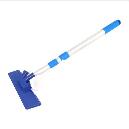 Aspiradora rectangular de plástico 5" con maneral de 48"