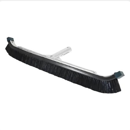 [PA-CEP-24CU-CN-INX] 24" curved brush with nylon bristles and stainless steel handle